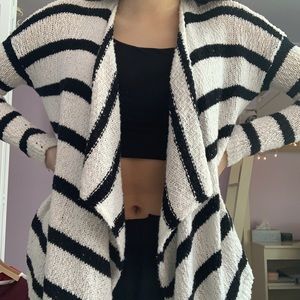 Striped cardigan